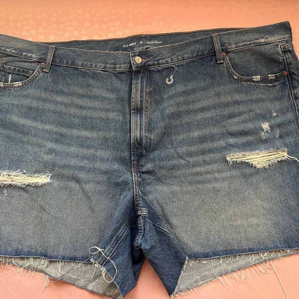 🆕Old Navy High Rise Slouchy Straight Jean Shorts